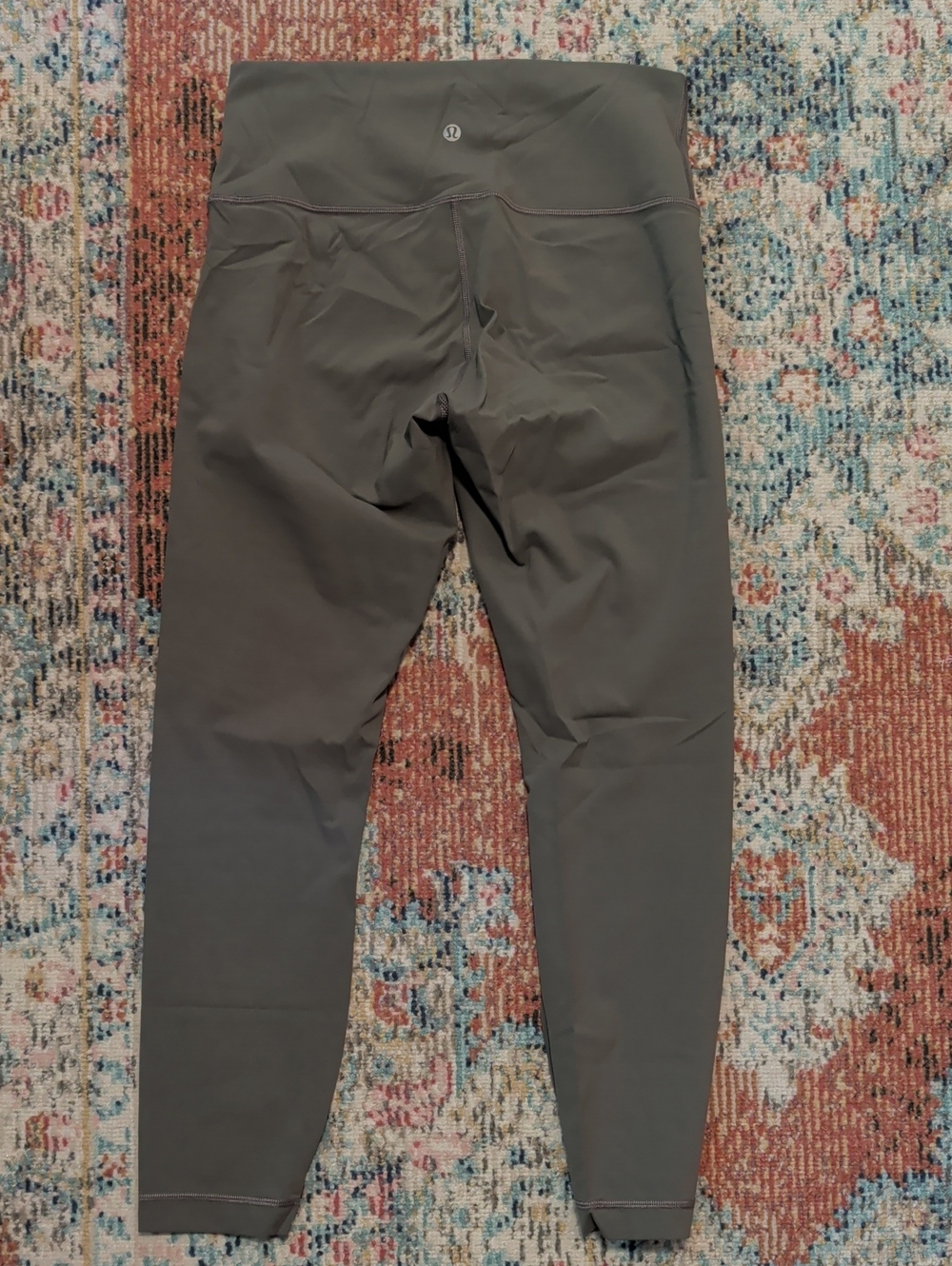 lululemon athletica Womens' Olive Green High-Rise Leggings "28